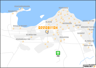 map of Ar Rābiyah