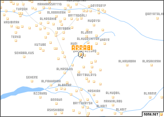 map of Ar Rab‘ī