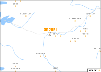 map of Ar Rābī