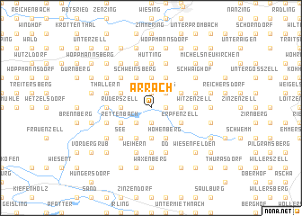 map of Arrach