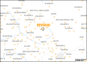 map of Ar Radai