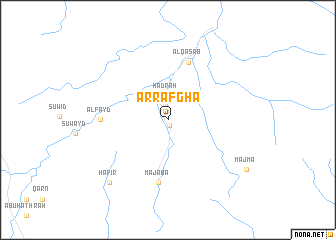 map of Ar Rafghāʼ