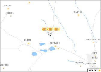 map of Ar Rafī‘ah