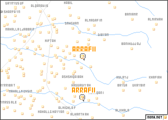 map of Ar Rāfi‘ī