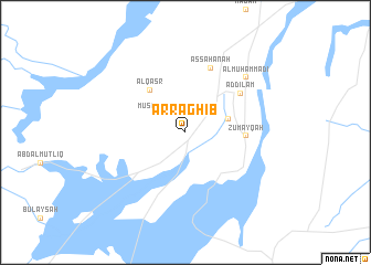 map of Ar Raghīb