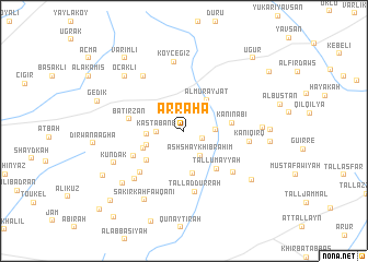 map of Ar Rahā