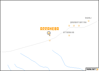 map of Ar Rahèba