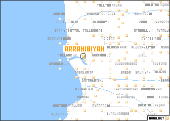 map of Ar Rāhibīyah