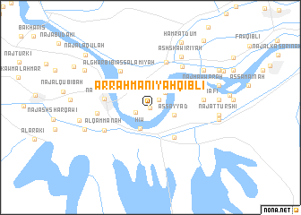 map of Ar Raḩmānīyah Qiblī