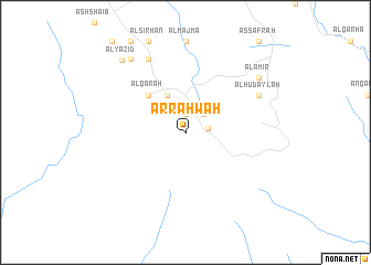 map of Ar Rahwah