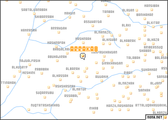 map of Ar Rakab