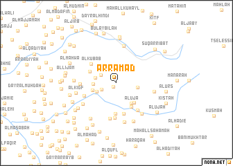 map of Ar Ramād