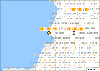 map of Ar Rāmiyah