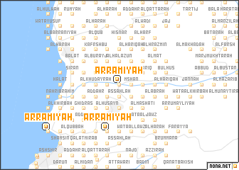 map of Ar Rāmiyah