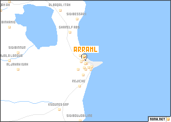 map of Ar Raml