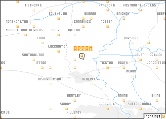 map of Arram