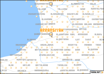 map of Ar Ransīyah