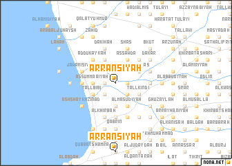 map of Ar Ransīyah
