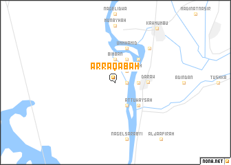 map of Ar Raqabah