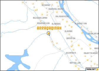 map of Ar Raqāqinah