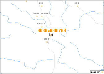 map of Ar Rashādīyah