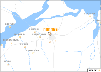 map of Ar Rass