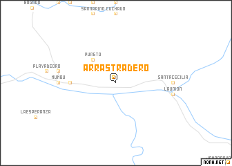 map of Arrastradero