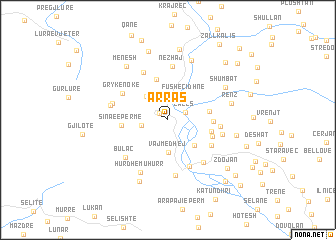 map of Arras