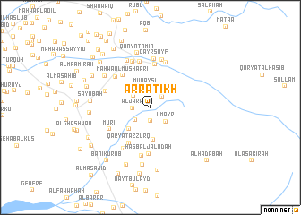 map of Ar Rāţikh