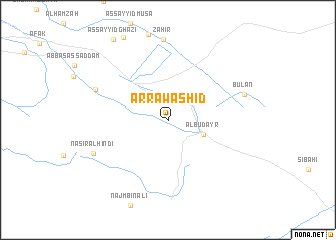 map of Ar Rawāshid