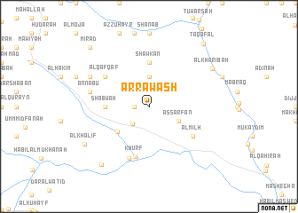 map of Ar Rawash
