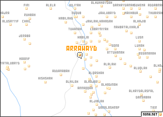 map of Ar Rawayd