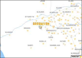 map of Ar Rawīyah