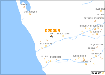 map of Ar Raws