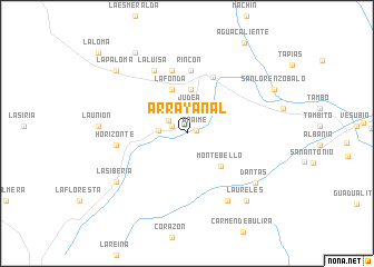 map of Arrayanal