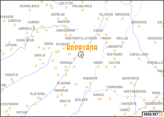 map of Arrayana