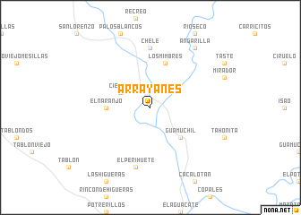 map of Arrayanes