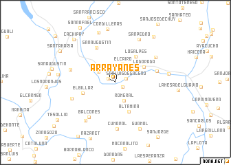 map of Arrayanes