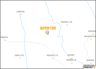 map of Arrayán