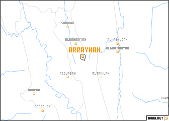 map of Ar Rayḩah