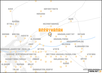 map of Ar Rayḩānah