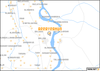 map of Ar Rayramūn