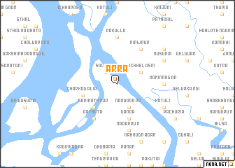 map of Arra