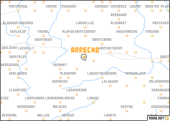 map of Ar Récho