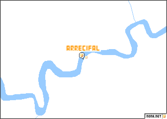 map of Arrecifal