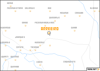 map of Arreeiro