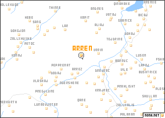 map of Arrën