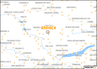 map of Arriach