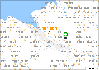 map of Arriaga