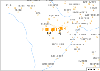 map of Ar Ribāţ